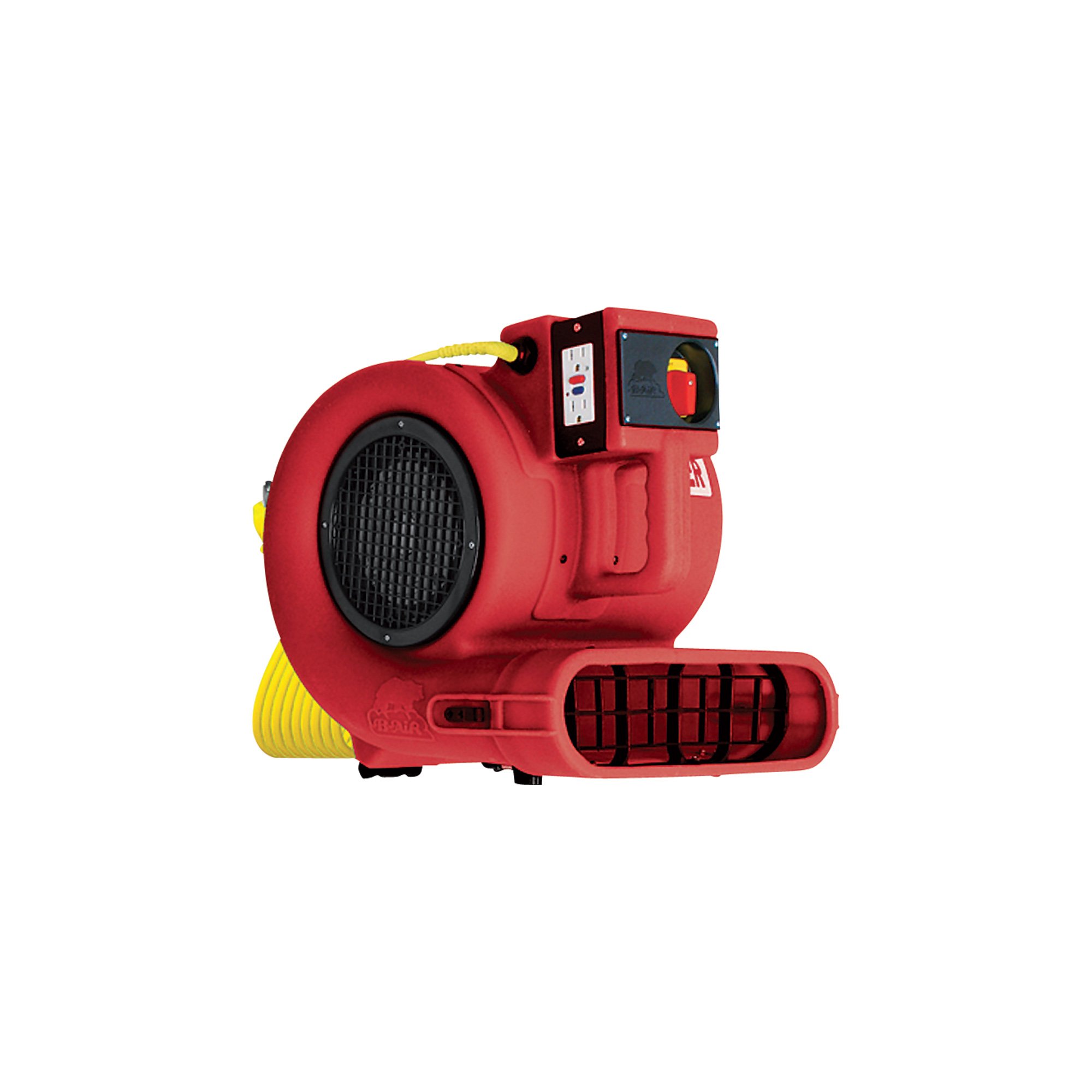 B-Air Grizzly Air Mover / Floor & Carpet Dryer — 1/3 HP, Safety Certified, Model# GP-33-ETL Red